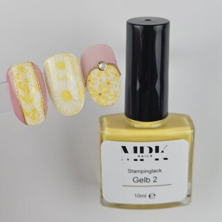 Stamping Lack 10ml 02 Gelb