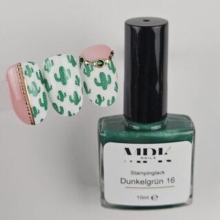 Stamping Lack 10ml 16 Dunkelgrün