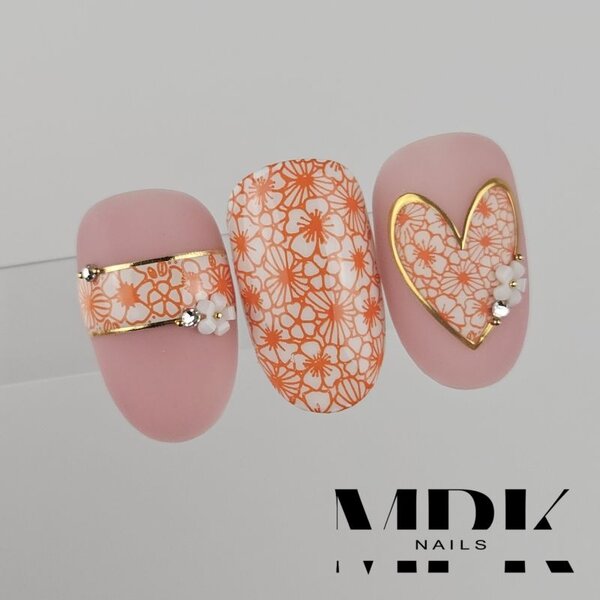 MPK Nails® Stamping Lack 10ml 01 Orange