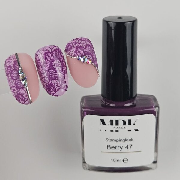 MPK Nails® Stamping Lack 10ml 47 Berry