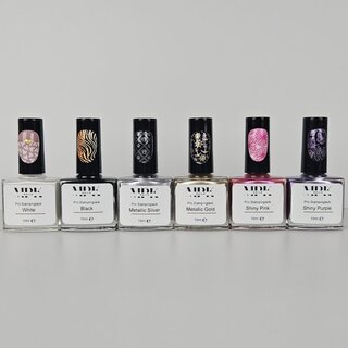 6x PRO Stamping Lack à 10ml im Set