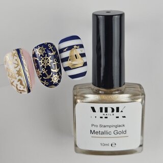 PRO Stamping Lack 10ml - 03 Gold metallic
