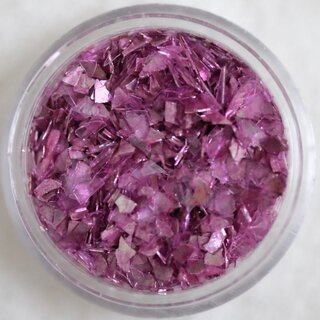 Nail Art Glassplitter 13 – Altrosa