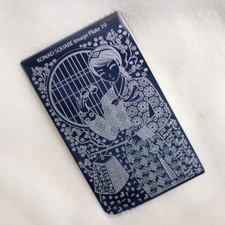 Konad Stamping Schablone Square 19