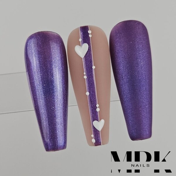 MPK Nails® Deluxe Farbgel 310 Metallic Purple