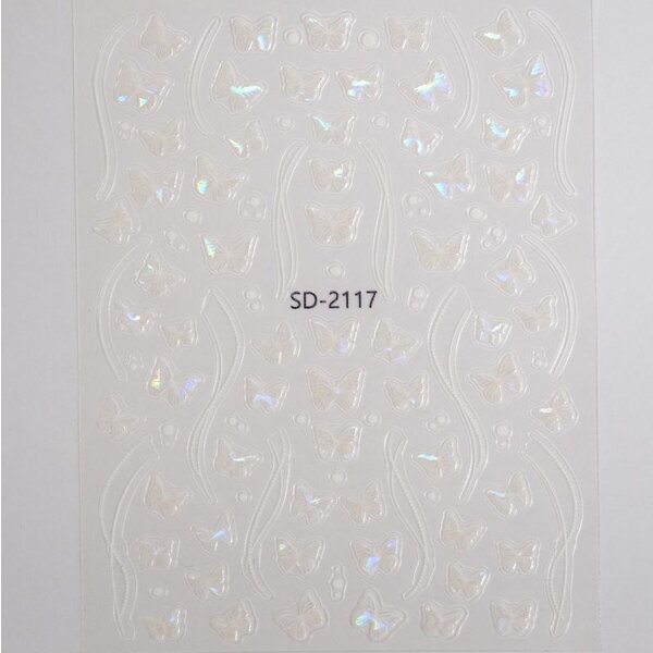 MPK Nails® Nail Sticker B215 irisierend