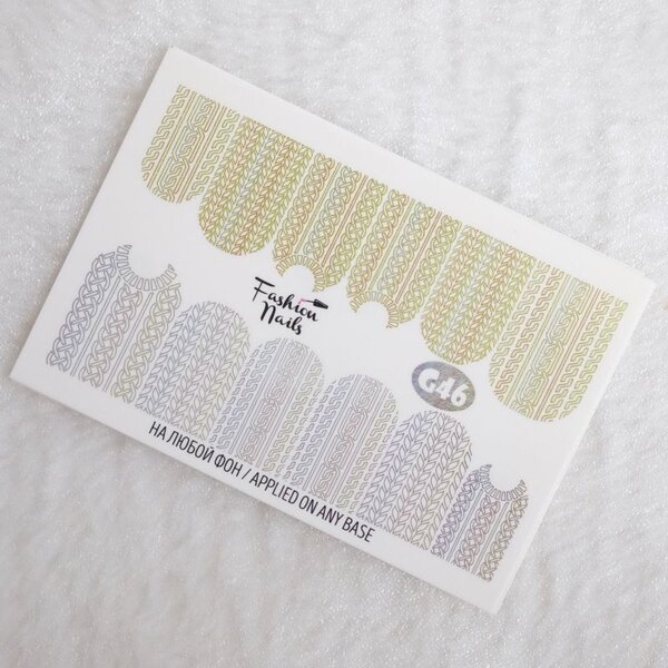 Fashion Nails Nail Wraps Galaxy G46