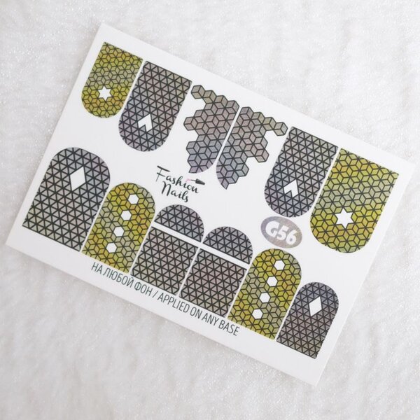 Fashion Nails Nail Wraps Galaxy G56