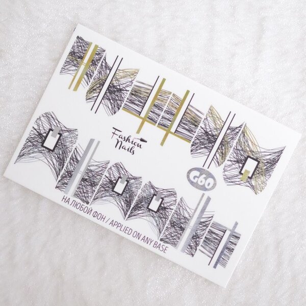 Fashion Nails Nail Wraps Galaxy G60