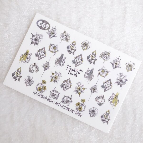 Fashion Nails Nail Wraps Galaxy G69