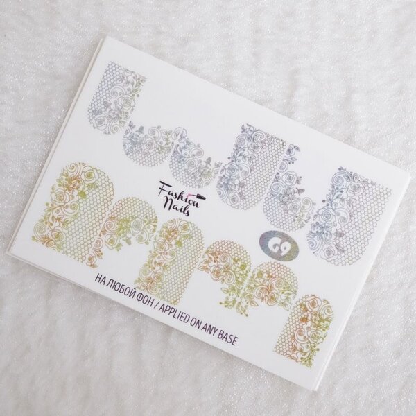 Fashion Nails Nail Wraps Galaxy G9