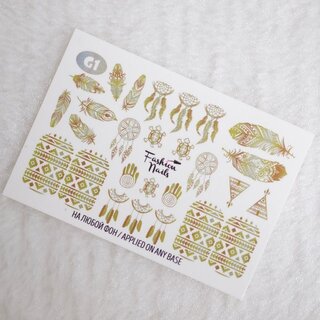 Nail Wraps Galaxy G1