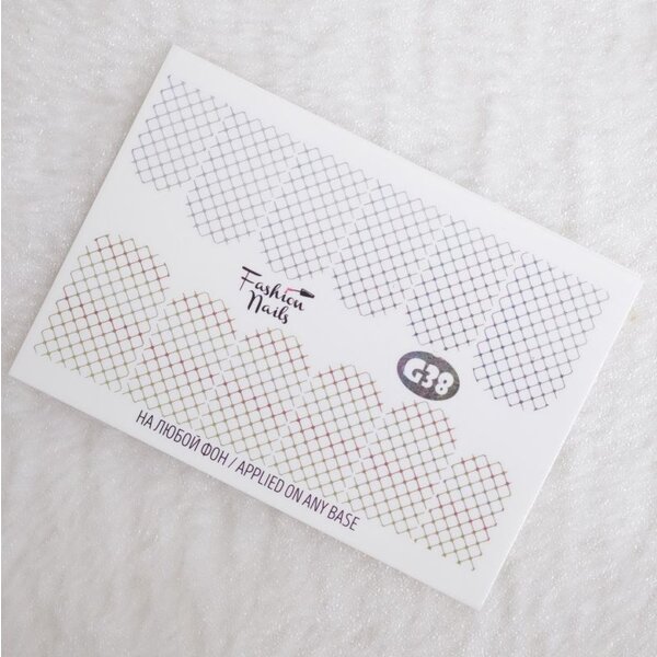 Fashion Nails Nail Wraps Galaxy G38