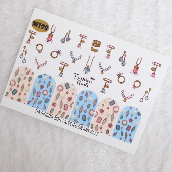 Fashion Nails Nail Wraps metallic