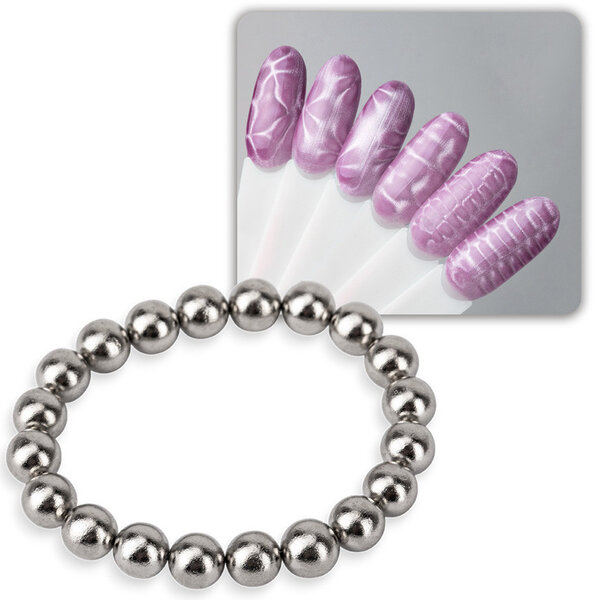 MPK Nails® Cat Eye Magnet Perlen, 5 mm - 20 Stk