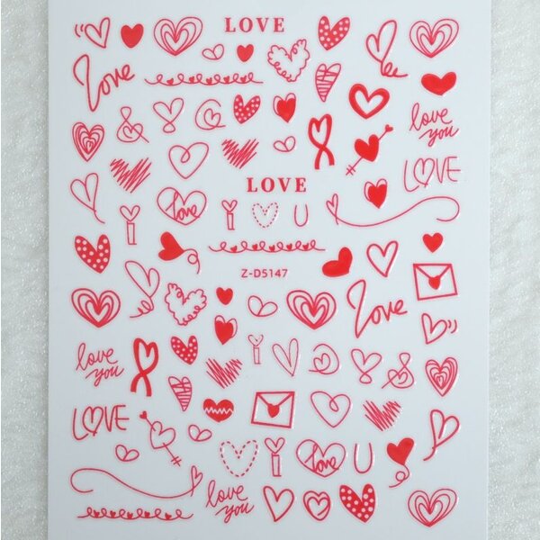 MPK Nails® Nail Sticker B221