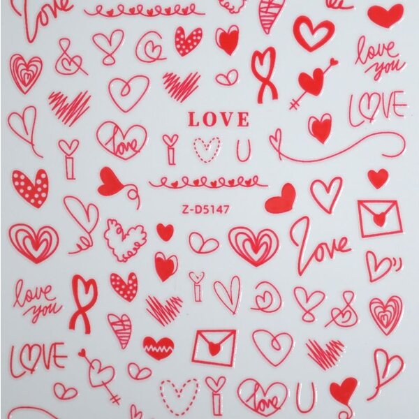 MPK Nails® Nail Sticker B221