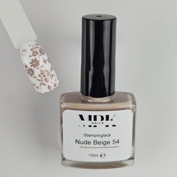 MPK Nails® Stamping Lack 10ml 54 Nude Beige