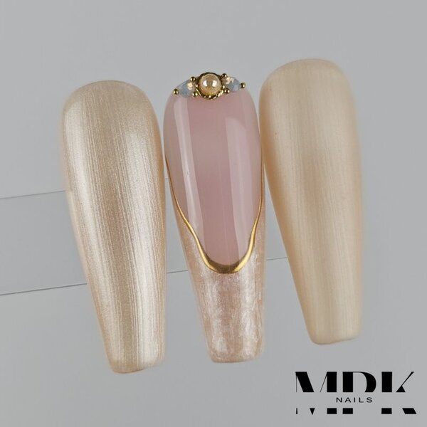 MPK Nails® 7x Farbgel Pastell Metallic im Set