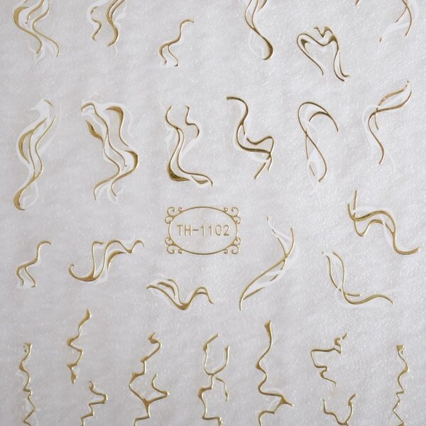 MPK Nails® Nail Sticker B223