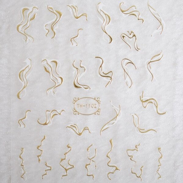 MPK Nails® Nail Sticker B223