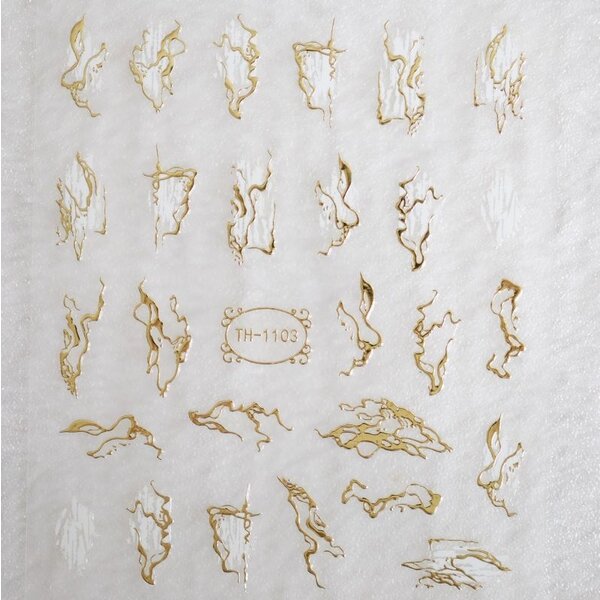 MPK Nails® Nail Sticker B227