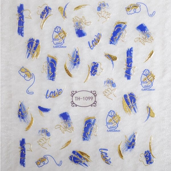 MPK Nails® Nail Sticker B230