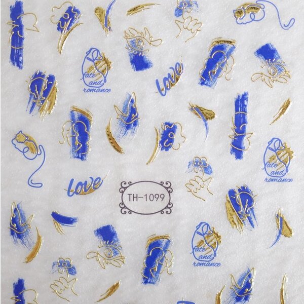 MPK Nails® Nail Sticker B230