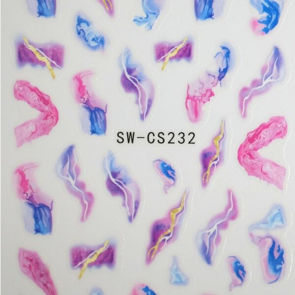 MPK Nails® Nail Sticker B250