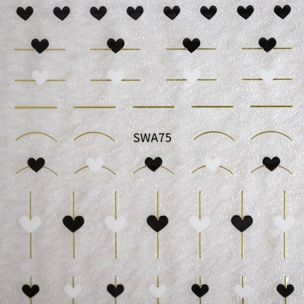 MPK Nails® Nail Sticker B258