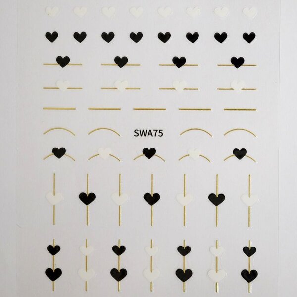 MPK Nails® Nail Sticker B258