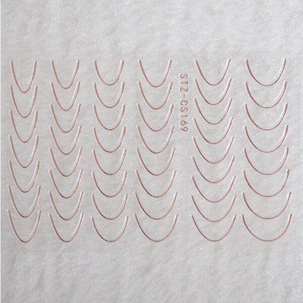 MPK Nails® Nail Sticker French rosegold B247