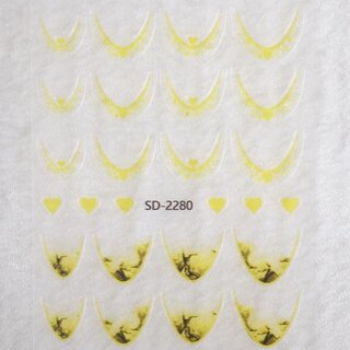 Nail Sticker French Smile Line B242