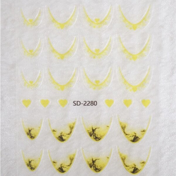 MPK Nails® Nail Sticker French Smile Line B242