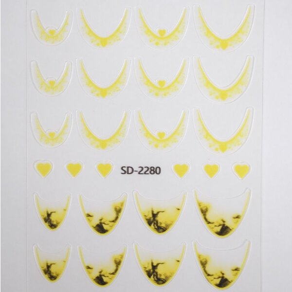 MPK Nails® Nail Sticker French Smile Line B242