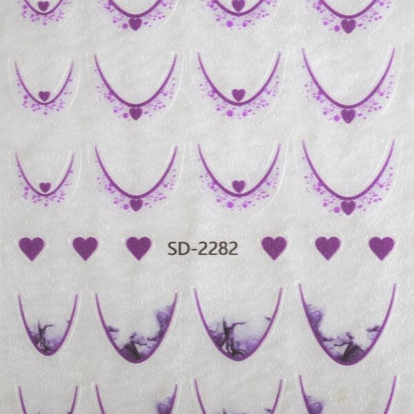 MPK Nails® Nail Sticker French Smile Line B233