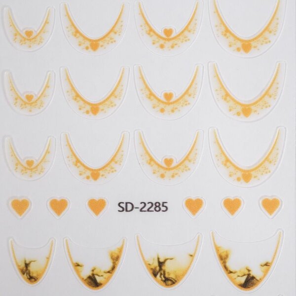 MPK Nails® Nail Sticker French Smile Line B234