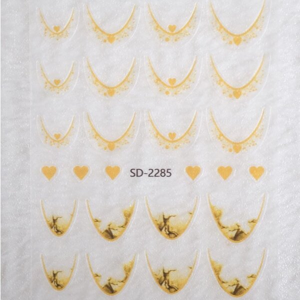 MPK Nails® Nail Sticker French Smile Line B234