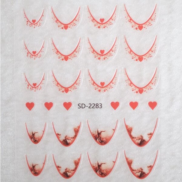 MPK Nails® Nail Sticker French Smile Line B239