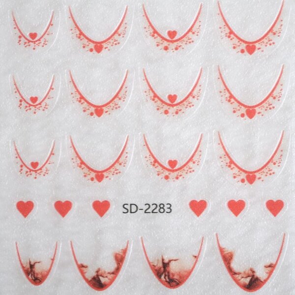 MPK Nails® Nail Sticker French Smile Line B239