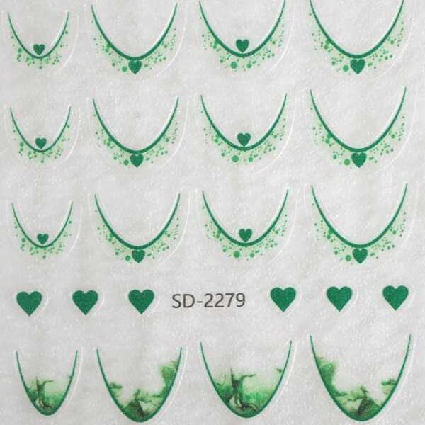 MPK Nails® Nail Sticker French Smile Line B241