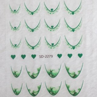 Nail Sticker French Smile Line B241