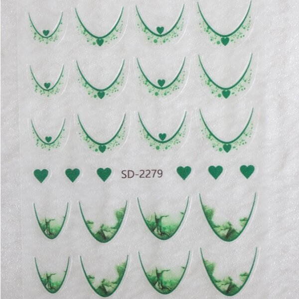 MPK Nails® Nail Sticker French Smile Line B241