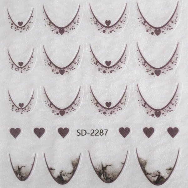 MPK Nails® Nail Sticker French Smile Line B235