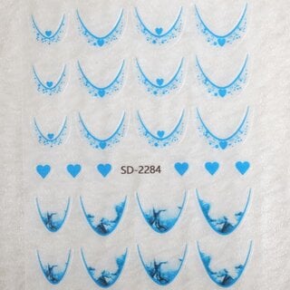 Nail Sticker French Smile Line B243