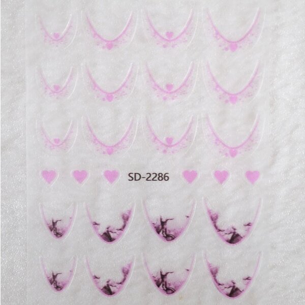 MPK Nails® Nail Sticker French Smile Line B237