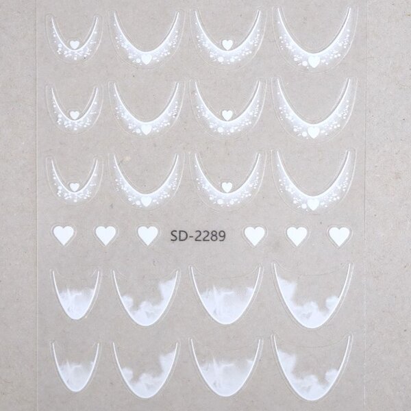 MPK Nails® Nail Sticker French Smile Line B261