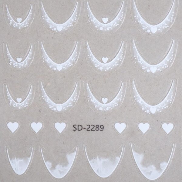 MPK Nails® Nail Sticker French Smile Line B261