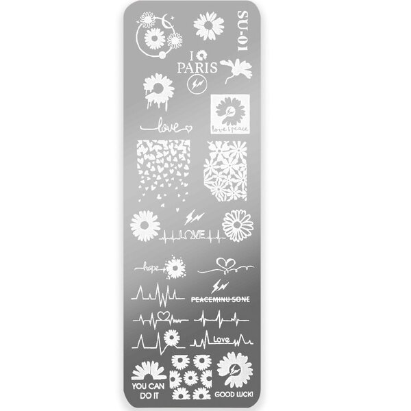 MPK Nails® Stamping Schablone STP-03