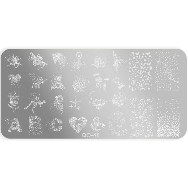 MPK Nails® Stamping Schablone STP-07
